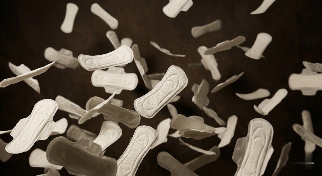 A cascade of disposable pads
